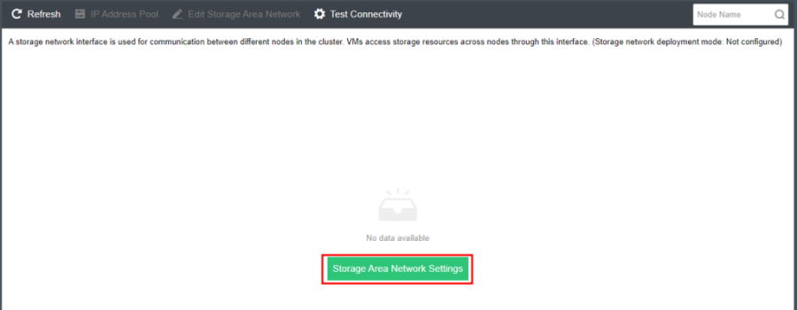 Storage Network Interface