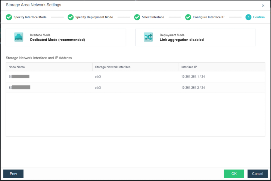 Storage Network Interface