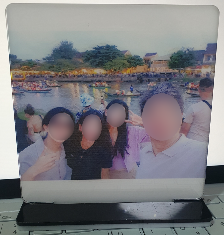 가족사진 아크릴 액자