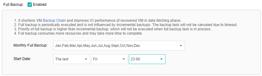 Full Backup