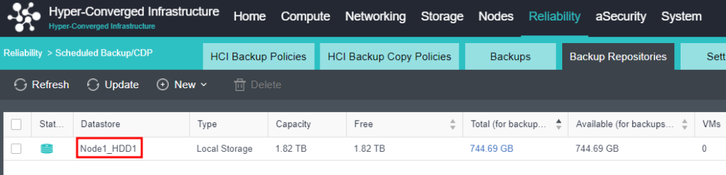 Backup Repository
