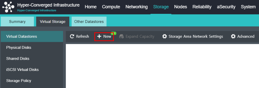Virtual Datastore