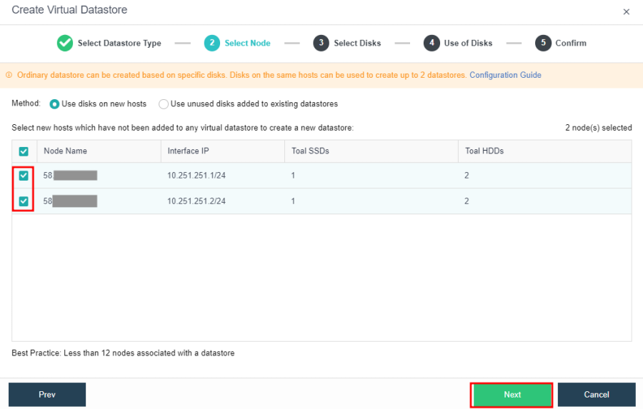 Virtual Datastore