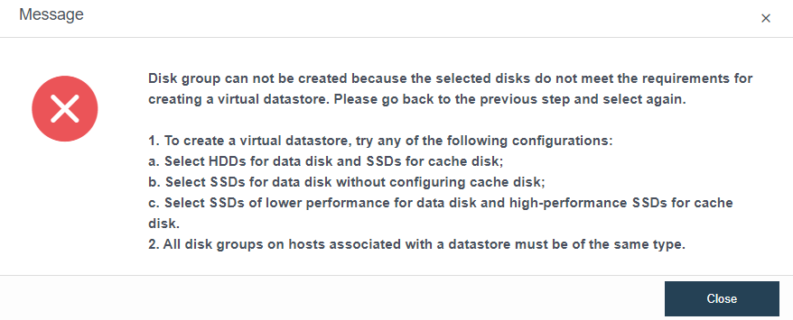 Virtual Datastore
