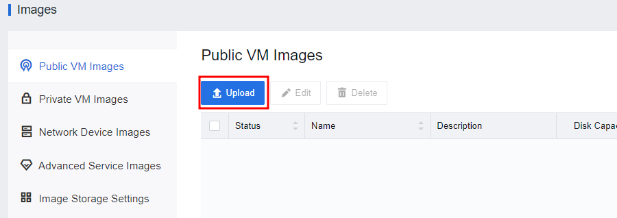 Uploading image file