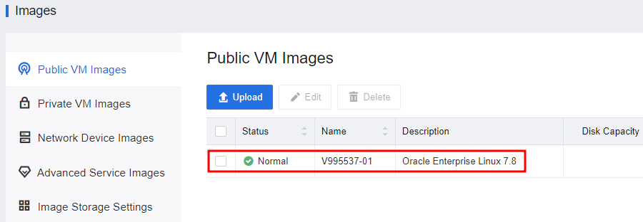 Uploading image file