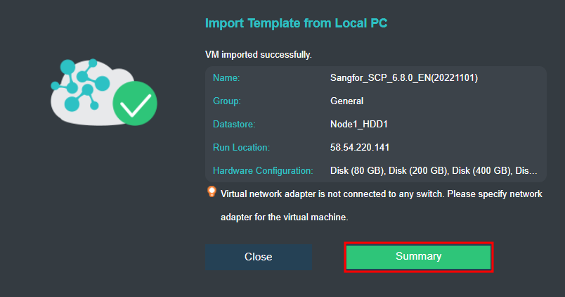 New VM Creation