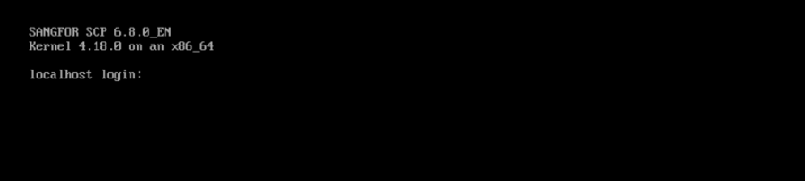 Running Sangfor SCP VM