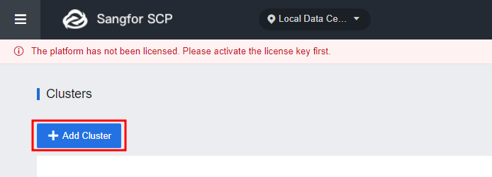 Adding Cluster