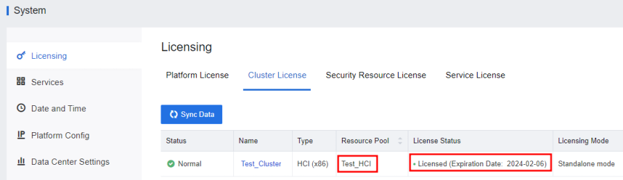 Adding Resource Pool