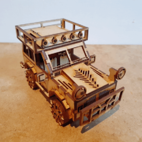 Wood Toy: SUV(버전 7)
