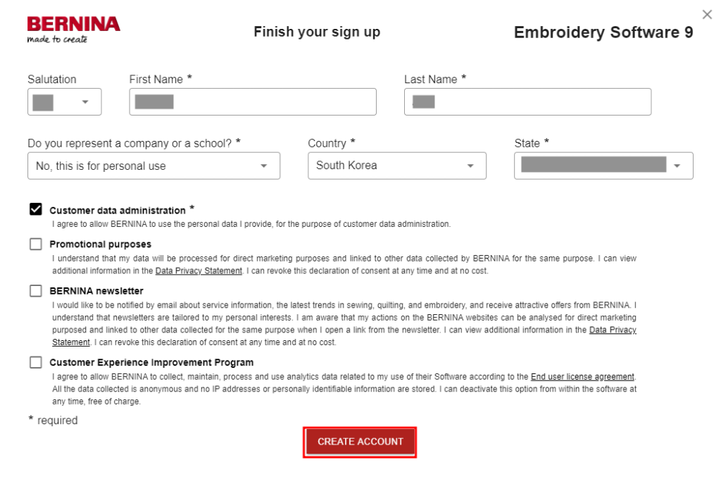 BERNINA Embroidery Software 9