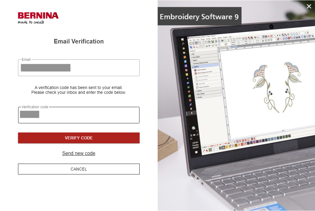 BERNINA Embroidery Software 9