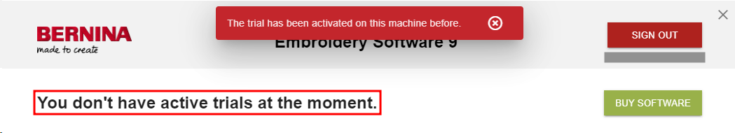 BERNINA Embroidery Software 9