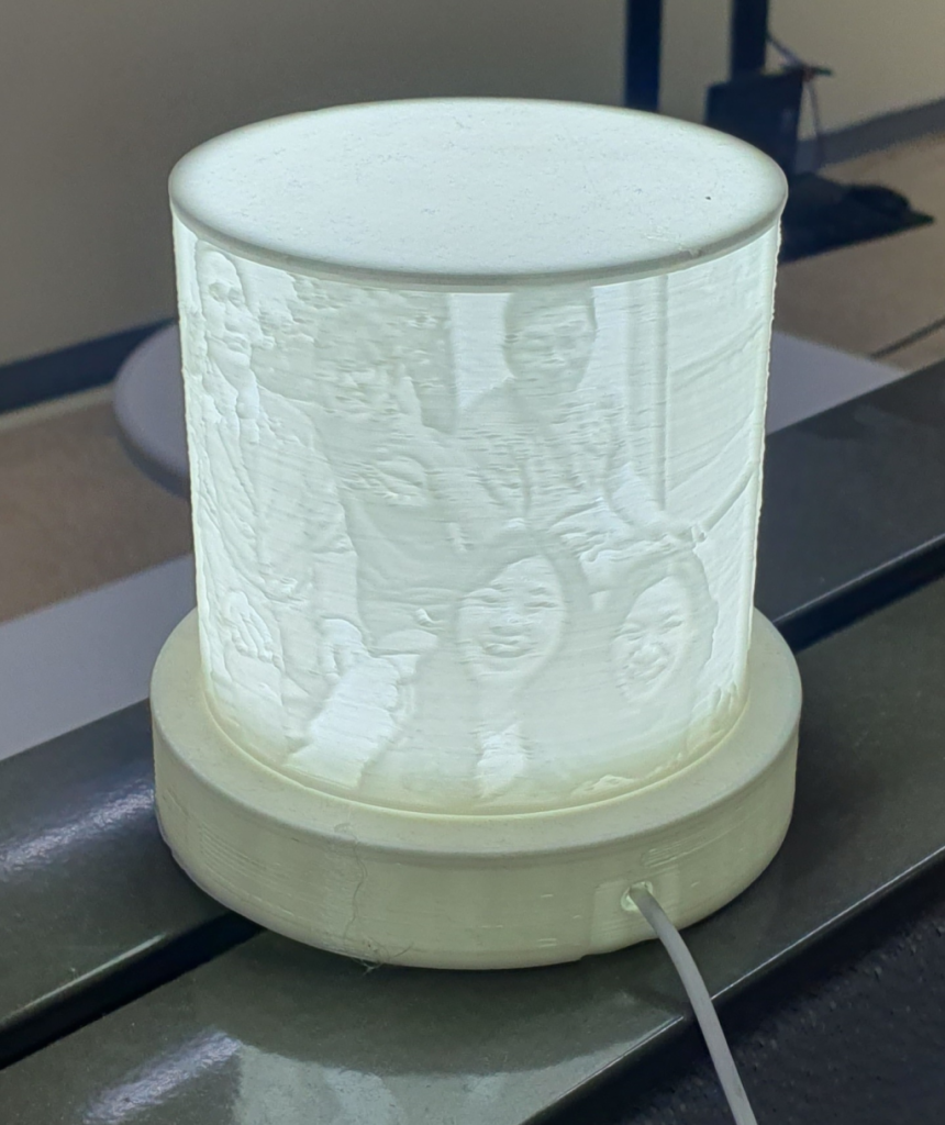 Lithophane Lamp