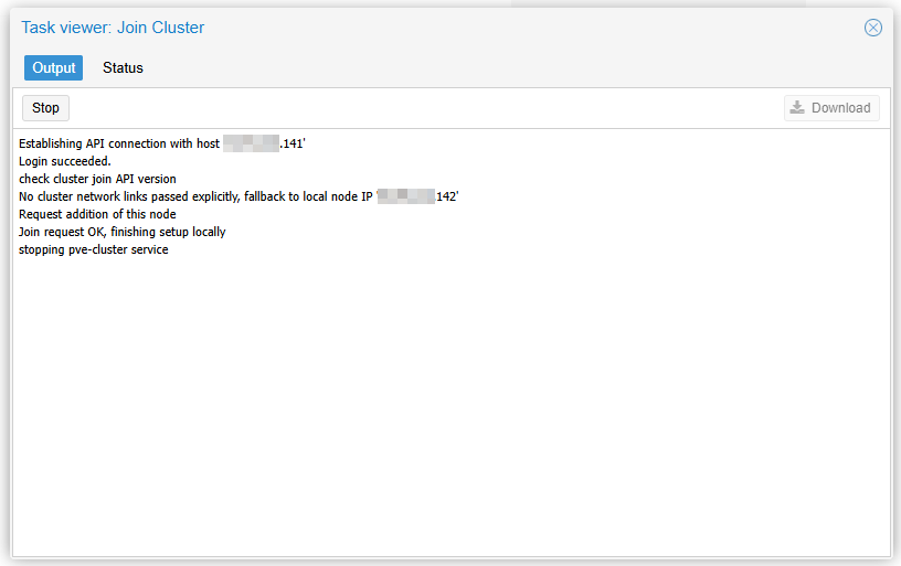 Proxmox VE에 Cluster 생성 및 Node 추가하는 방법
