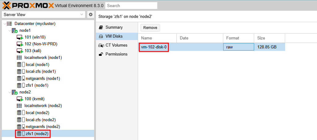 Proxmox VE replication